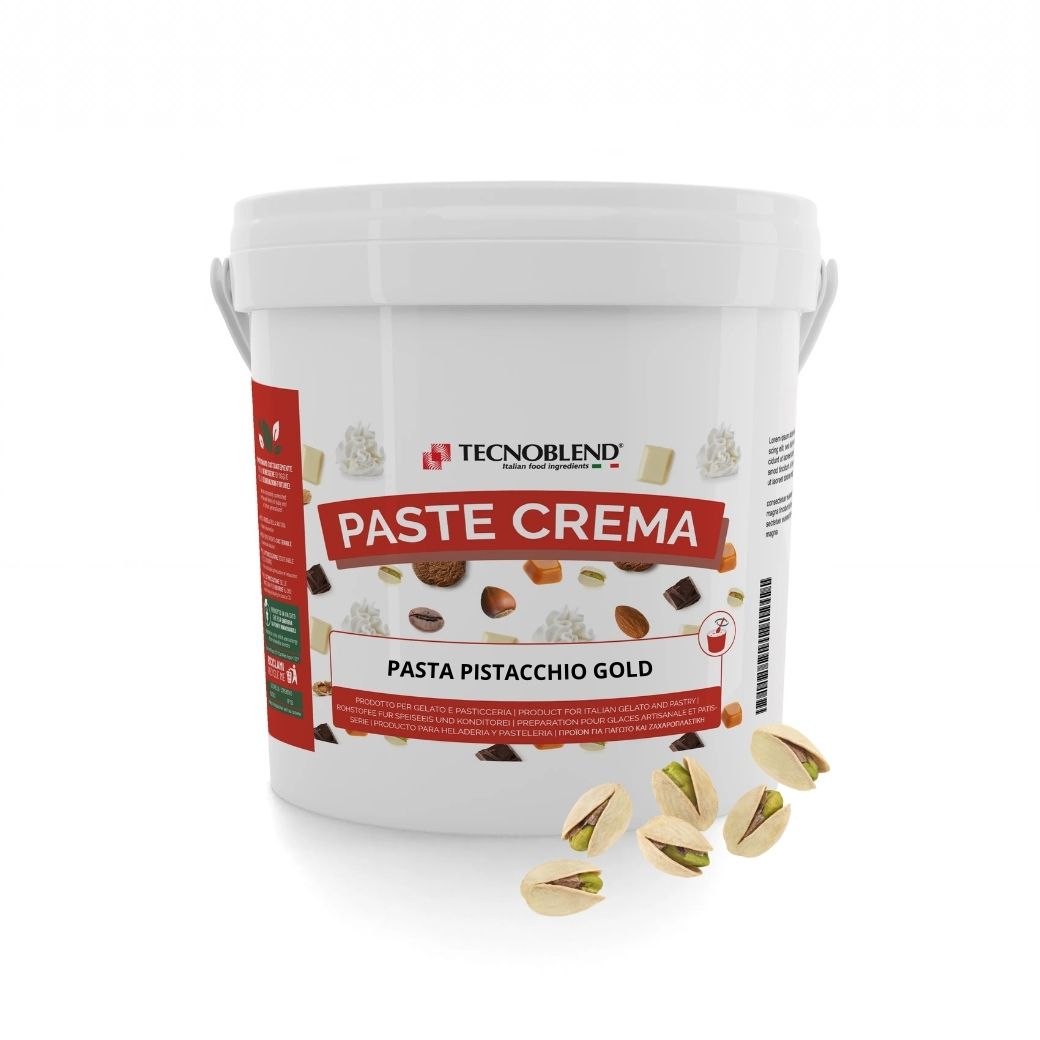 Pasta per gelato, desserts, semifreddi al gusto PASTA PISTACCHIO GOLD
