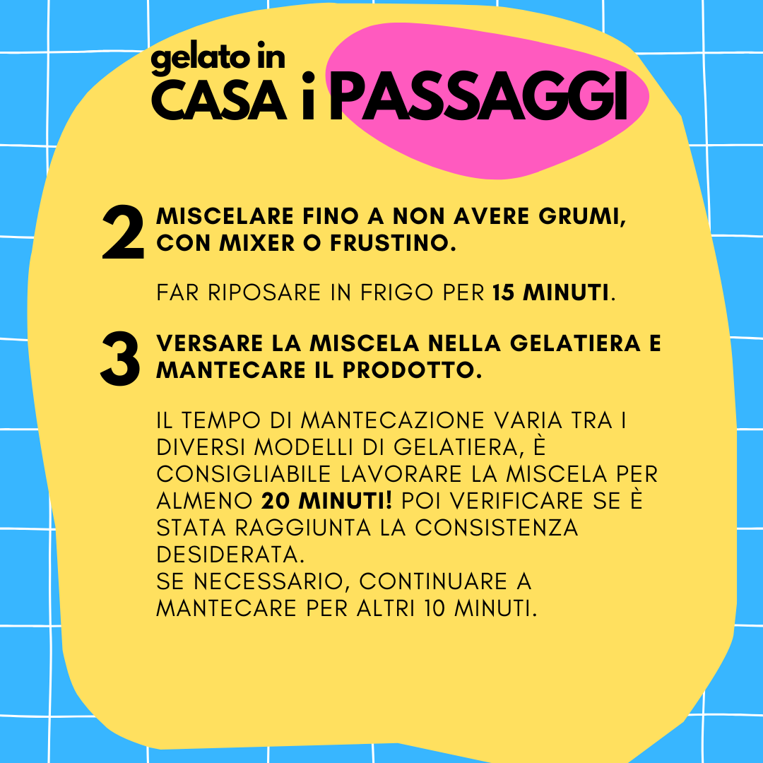 4 kg Preparato per Gelato Soft completo in polvere a Freddo al FIORDILATTE