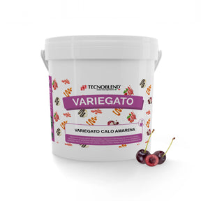 Variegato Amarena per Gelati e Dessert senza zuccheri aggiunti, Variegato Calo Amarena
