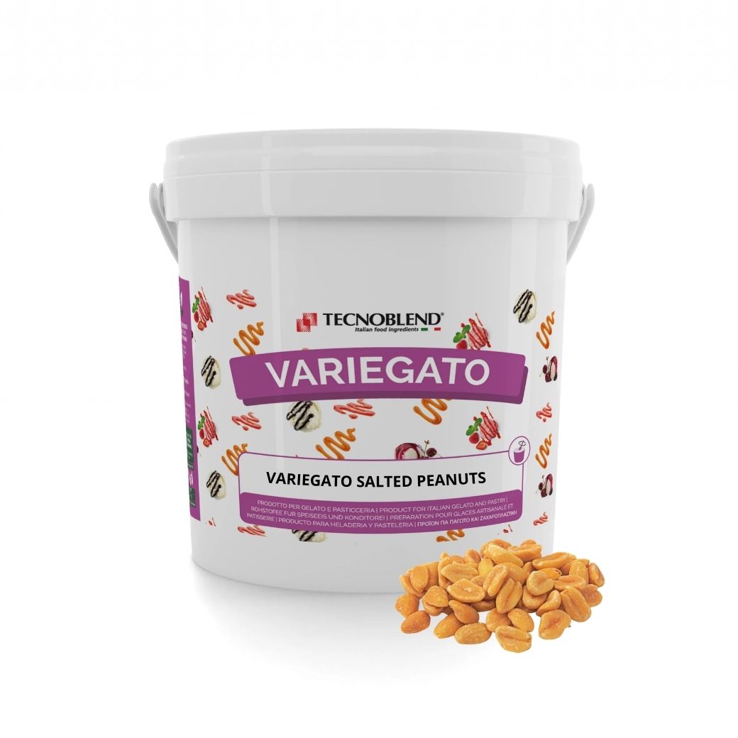 Variegato al gusto di arachidi salate per Gelati e Desserts, VARIEGATO SALTED PEANUTS