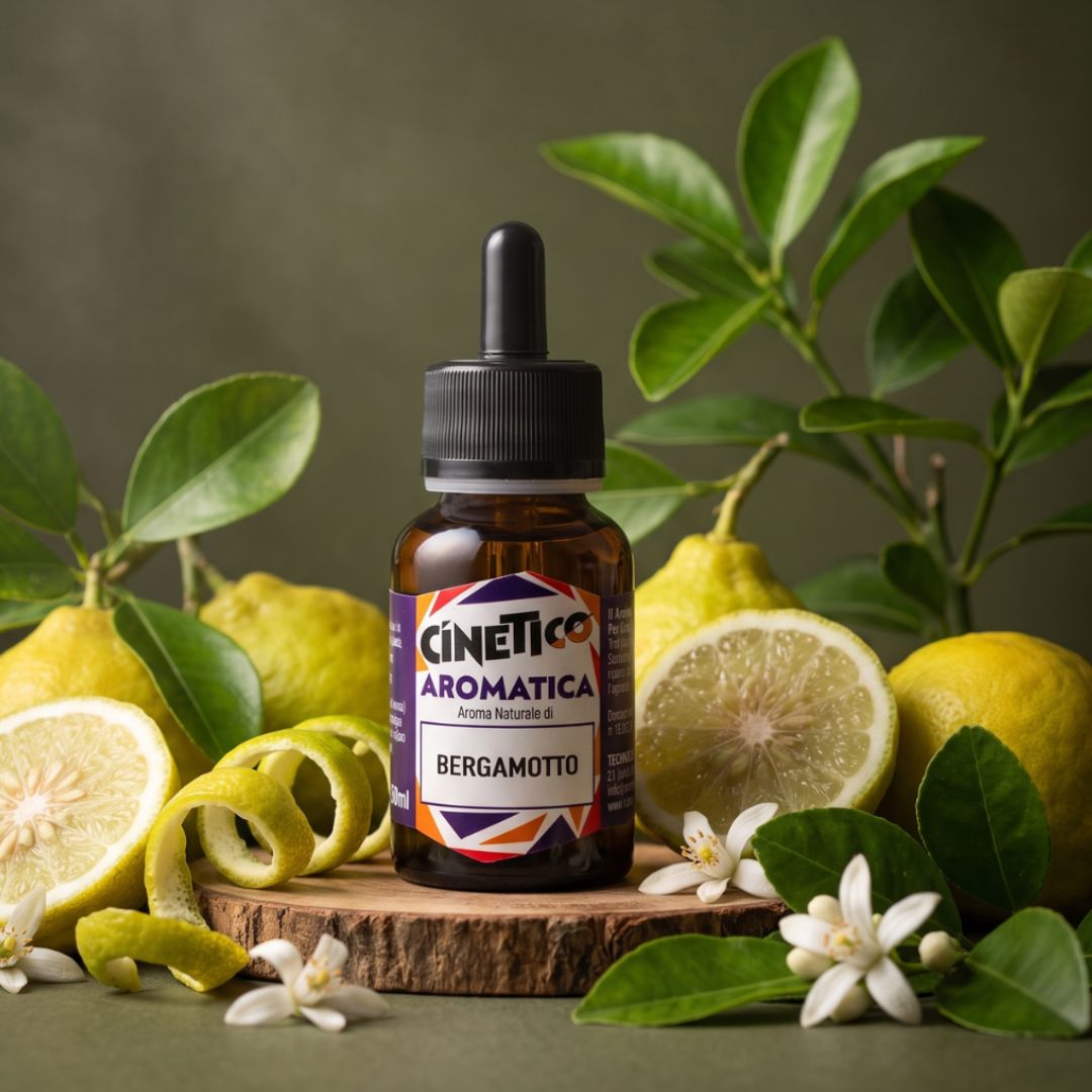 Aromatica Bergamotto CINETICO , 50ml, aroma naturale, per cocktail e mocktail