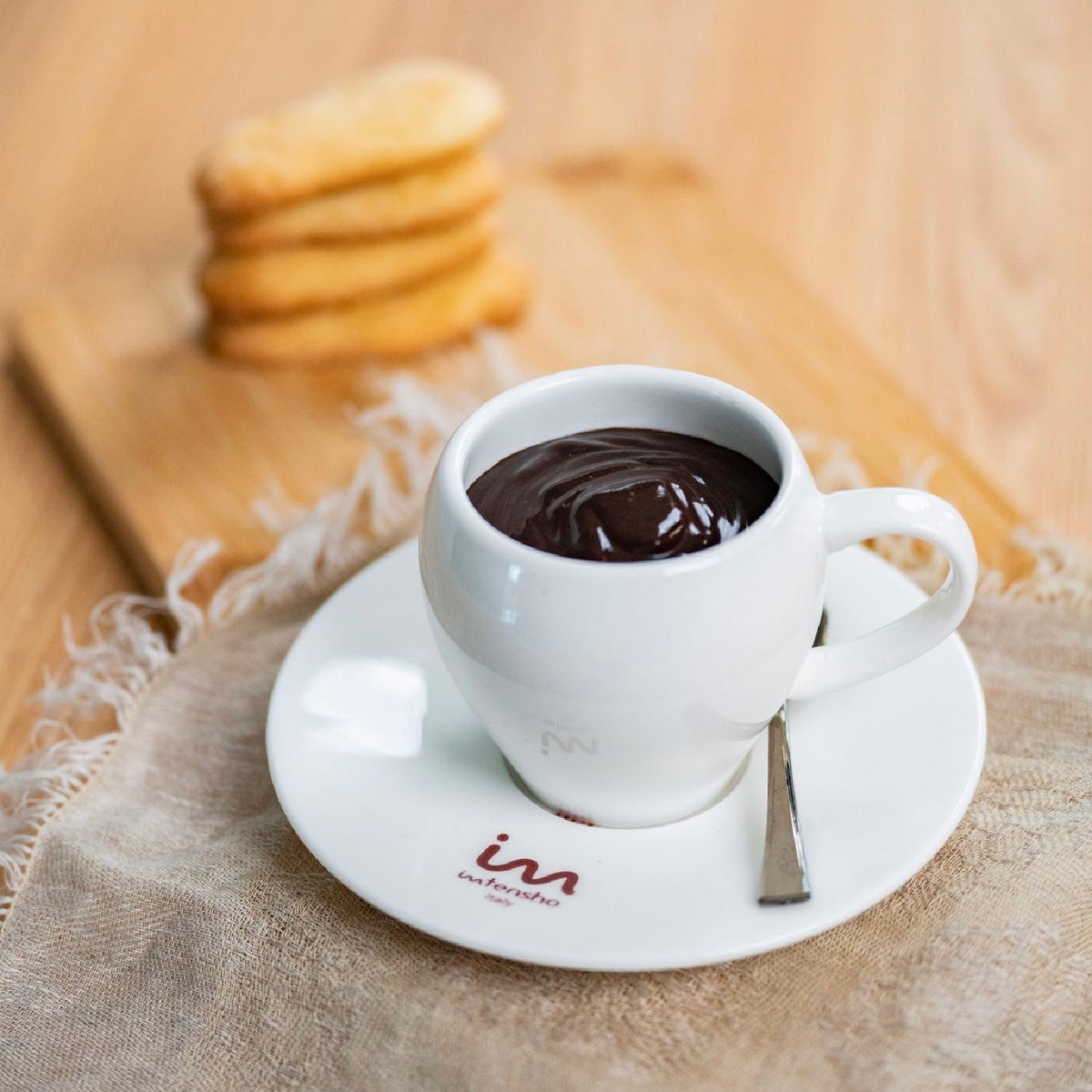 Kit 3 gusti - Preparato per cioccolata calda: MOU - FONDENTE VEGAN - GIANDUJA