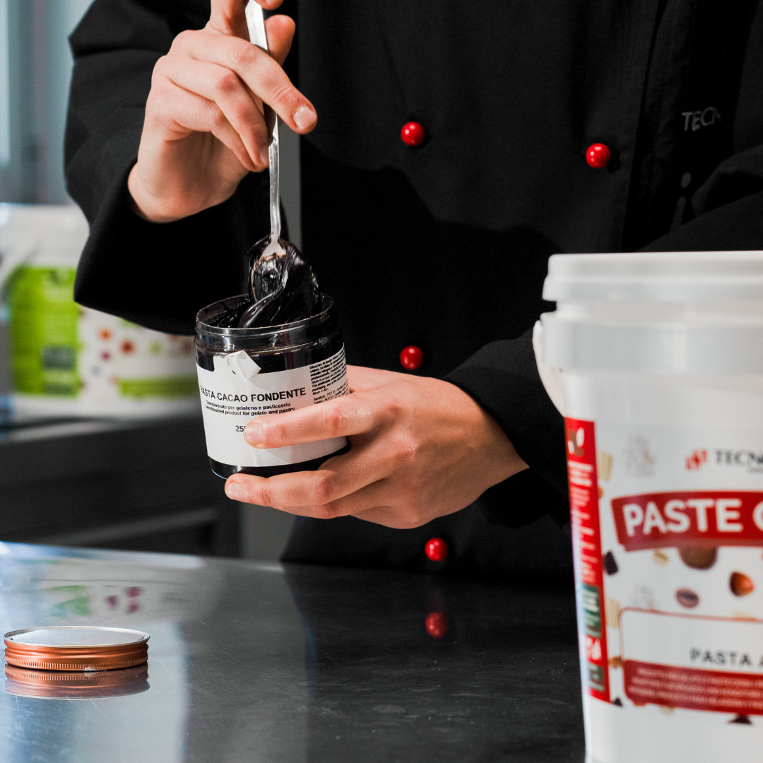 Pasta per gelato, desserts, semifreddi al gusto CIOCCOLATO FONDENTE