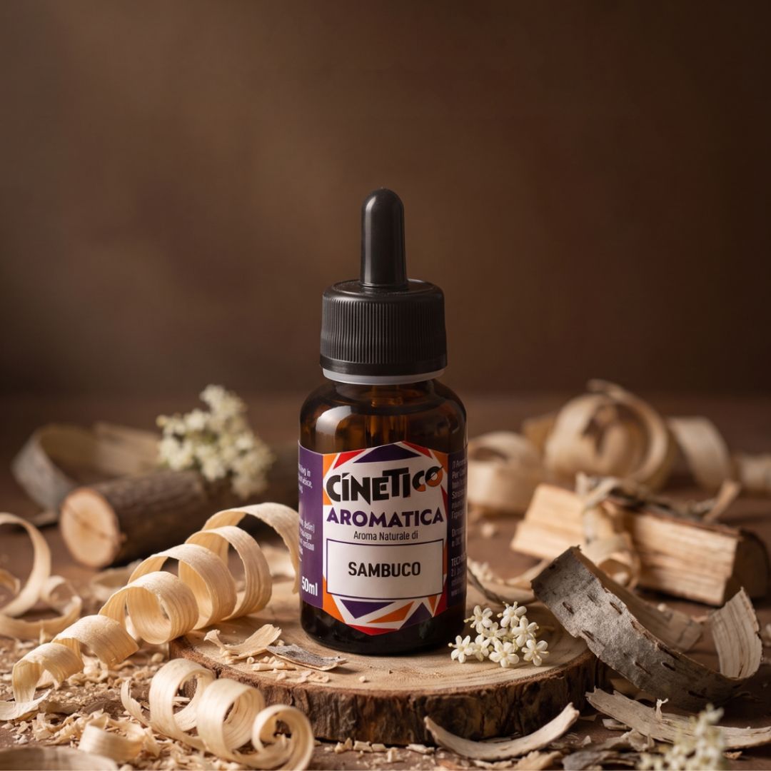 Aromatica Sambuco CINETICO , 50ml, aroma naturale, per cocktail e mocktail